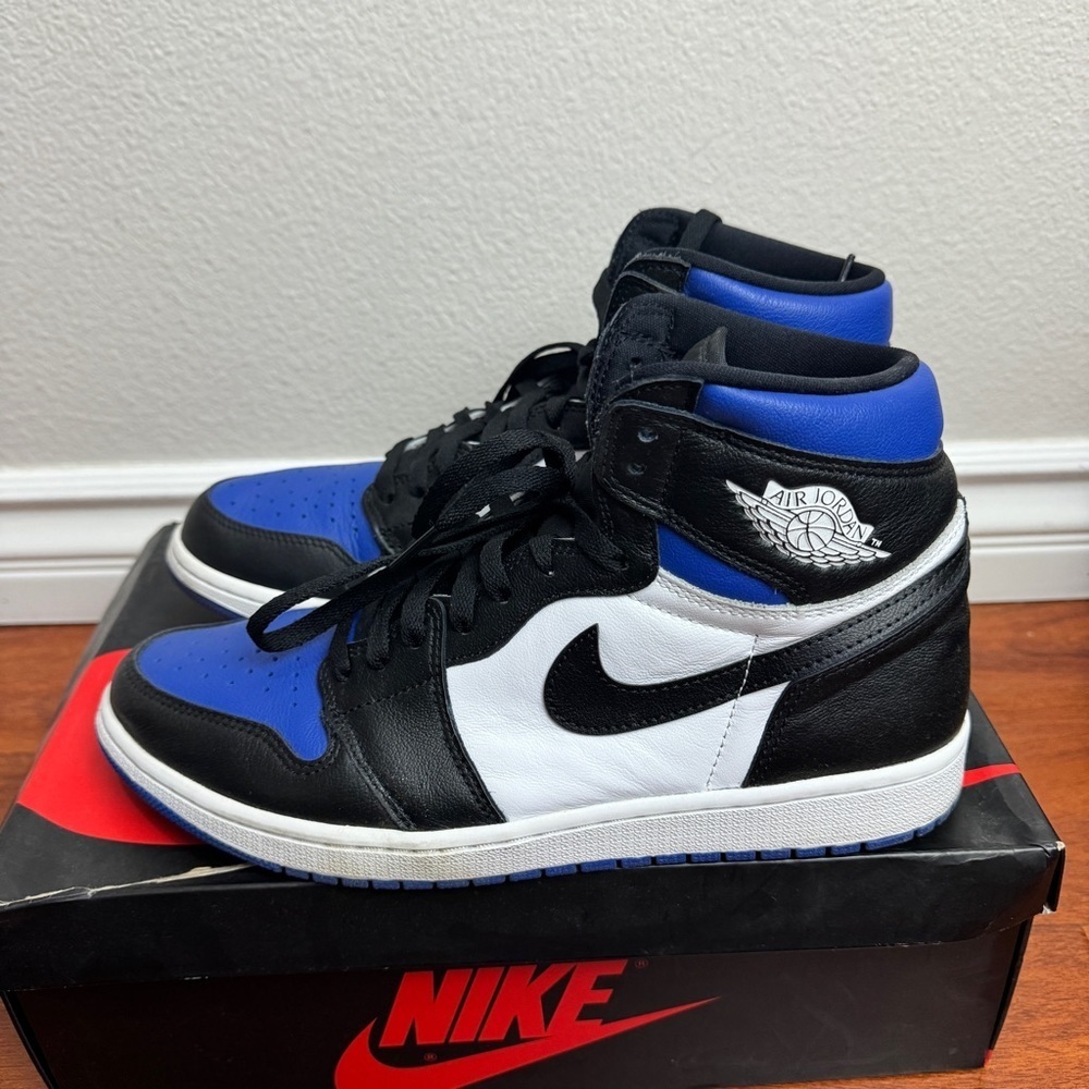 Jordan 1 Retro High Royal Toe Size 11